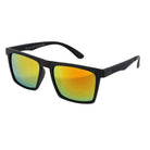 HENCO ORANGE czarne okulary przeciwsłoneczne unisex MORAMO
