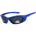 HRYC NAVY niebieskie męskie okulary sportowe polaryzacyjne MORAMO