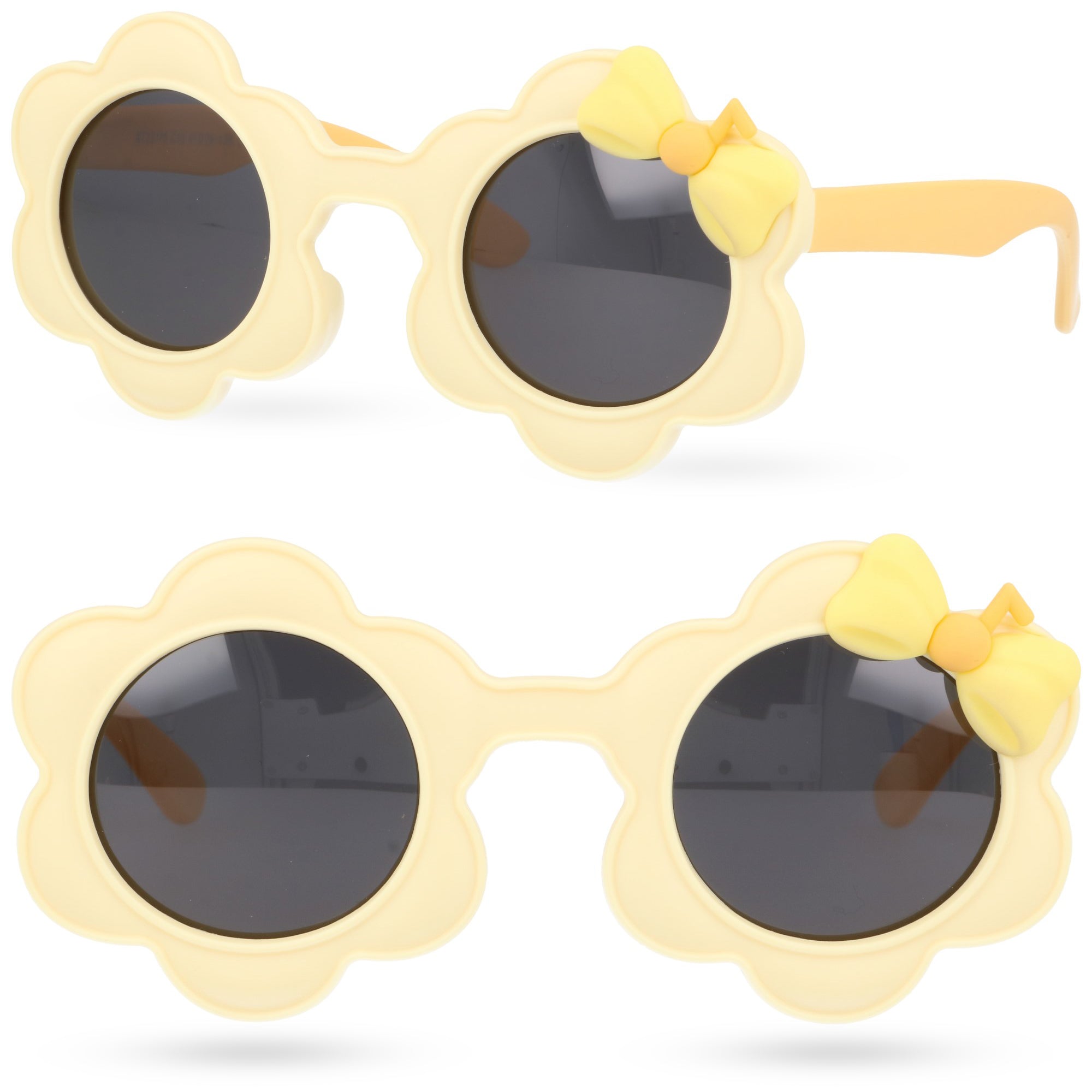 MAJA YELLOW elastyczne okulary polaryzacyjne dla dzieci MORAMO