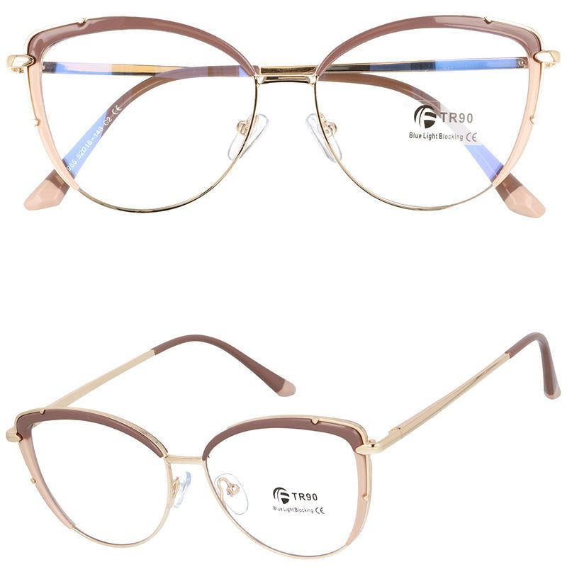 MEOW MONITOR SPECS okulary damskie zerówki kocie oczy MORAMO