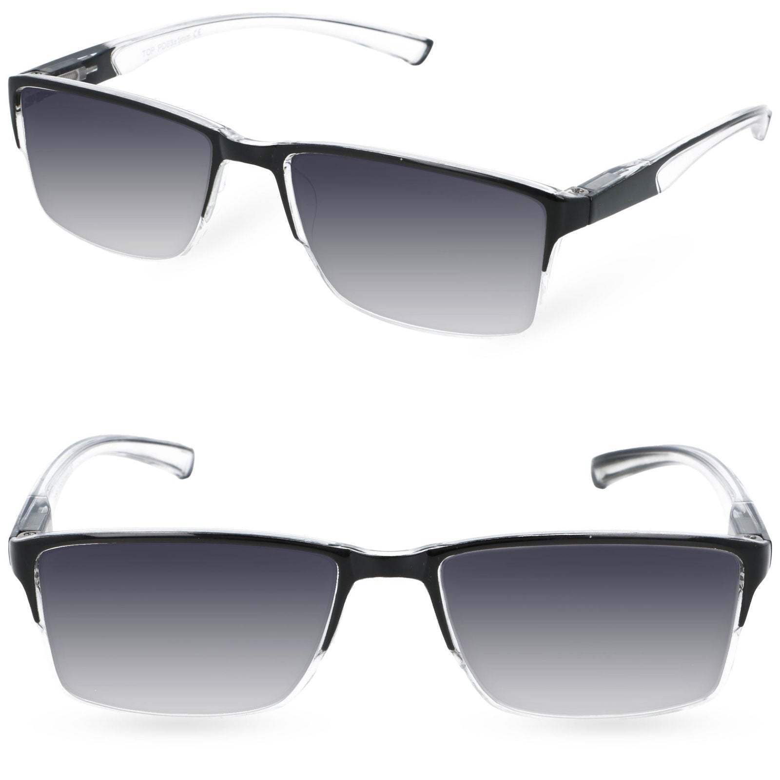 MODEL 5012 prostokątne okulary korekcyjne fotochromowe MORAMO