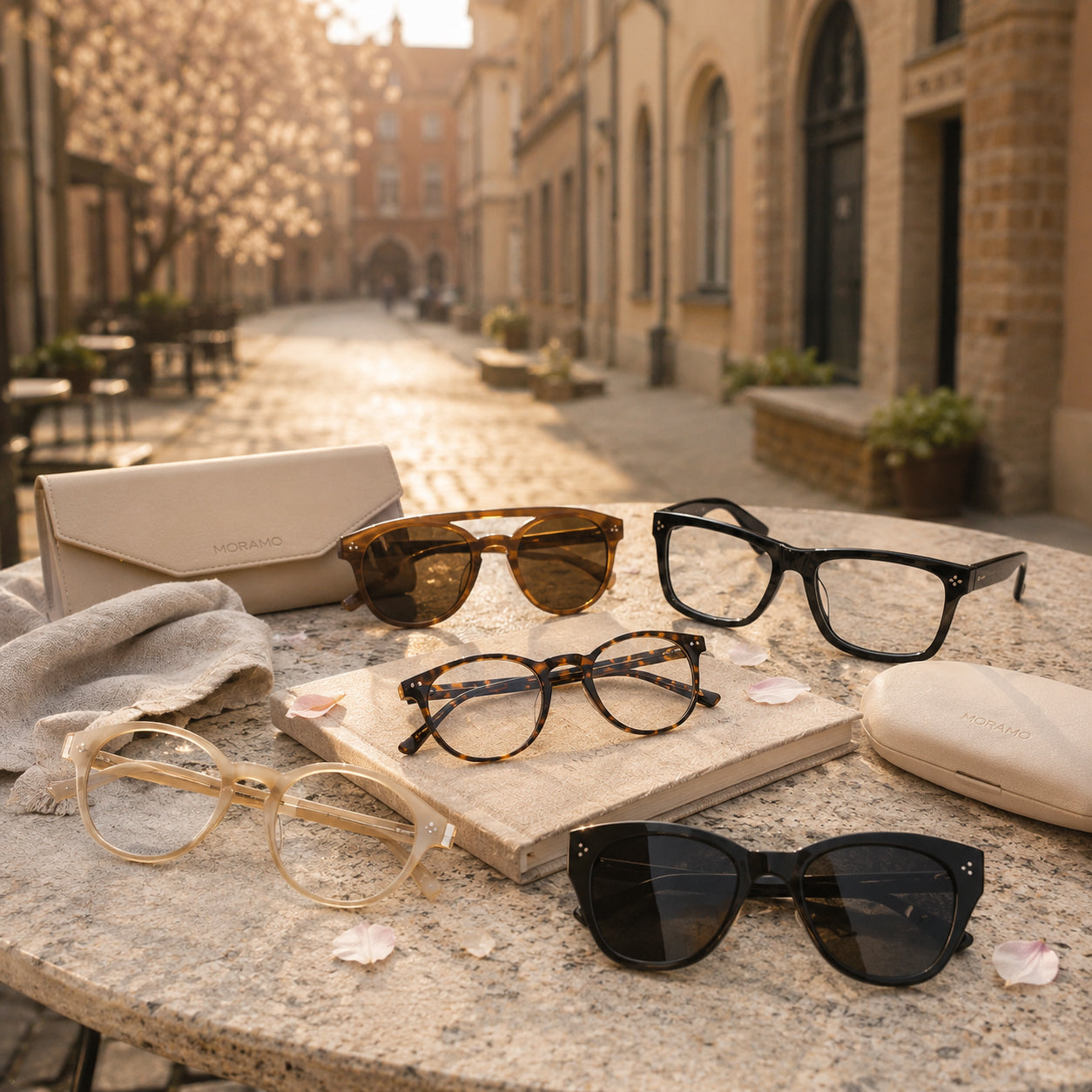 Modne okulary MORAMO