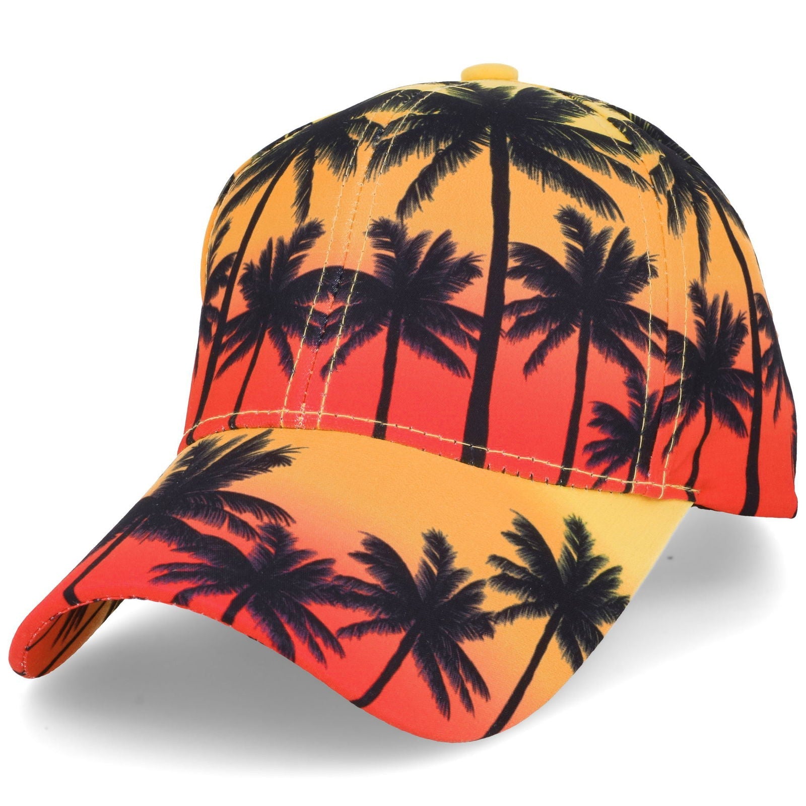 PALM RED czerwona czapka z daszkiem unisex MORAMO