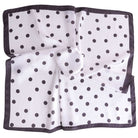 POLKA DOT ELEGANCE damska apaszka w groszki z wiskozy MORAMO