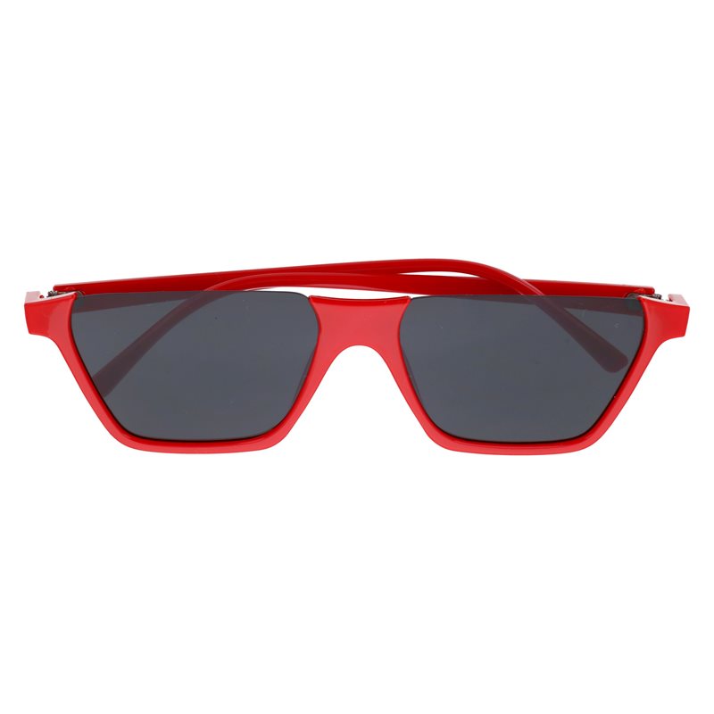 ROCHO RED czerwone okulary przeciwsłoneczne unisex MORAMO