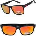 T VIEW REVO czarne męskie okulary nerdy polaryzacyjne MORAMO