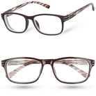 ZOOM-VISION brązowe okulary korekcyjne do czytania MORAMO